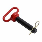 Heritage Hitch Pin Red Hd, 1" x 4-1/2", Clip HPR-1000-4500